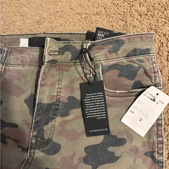 Kut from the Kloth Camouflage Boyfriend Jeans - Picture 3 of 6